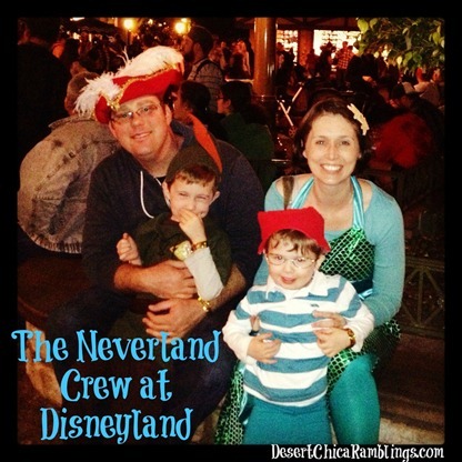Neverland Crew at Disneyland