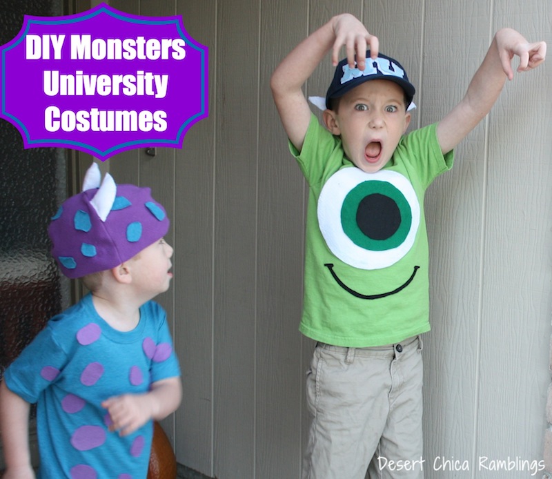 DIY Monsters University Costumes