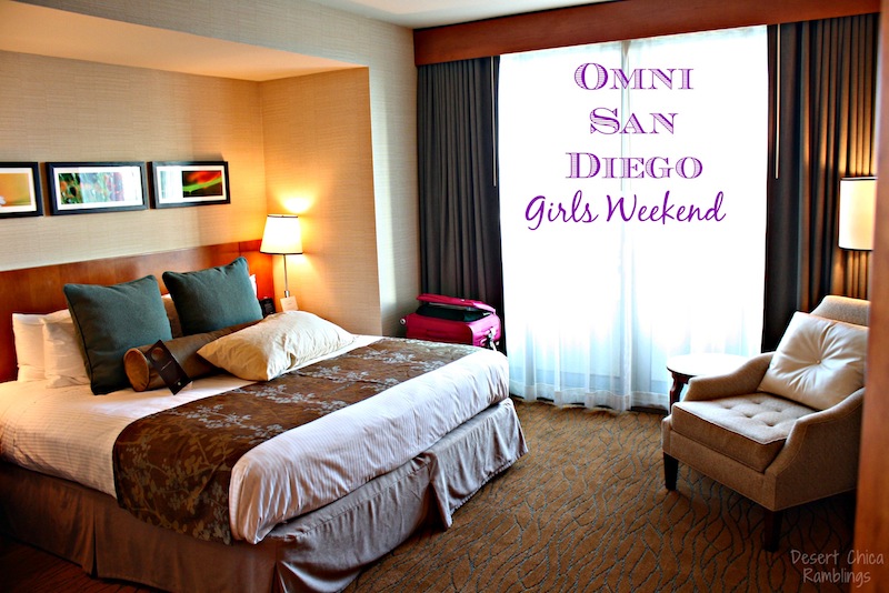 Omni San Diego Executive Suite Bed Room