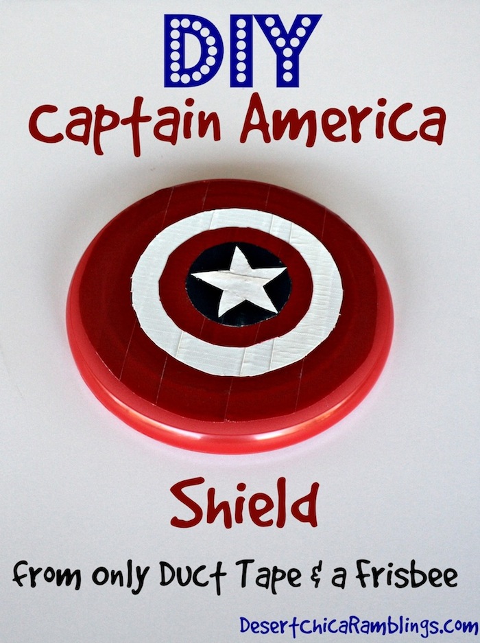 DIY Captain America Shield and Activities | Desert Chica