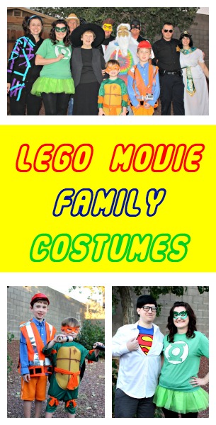 LEGO Movie Family Costumes