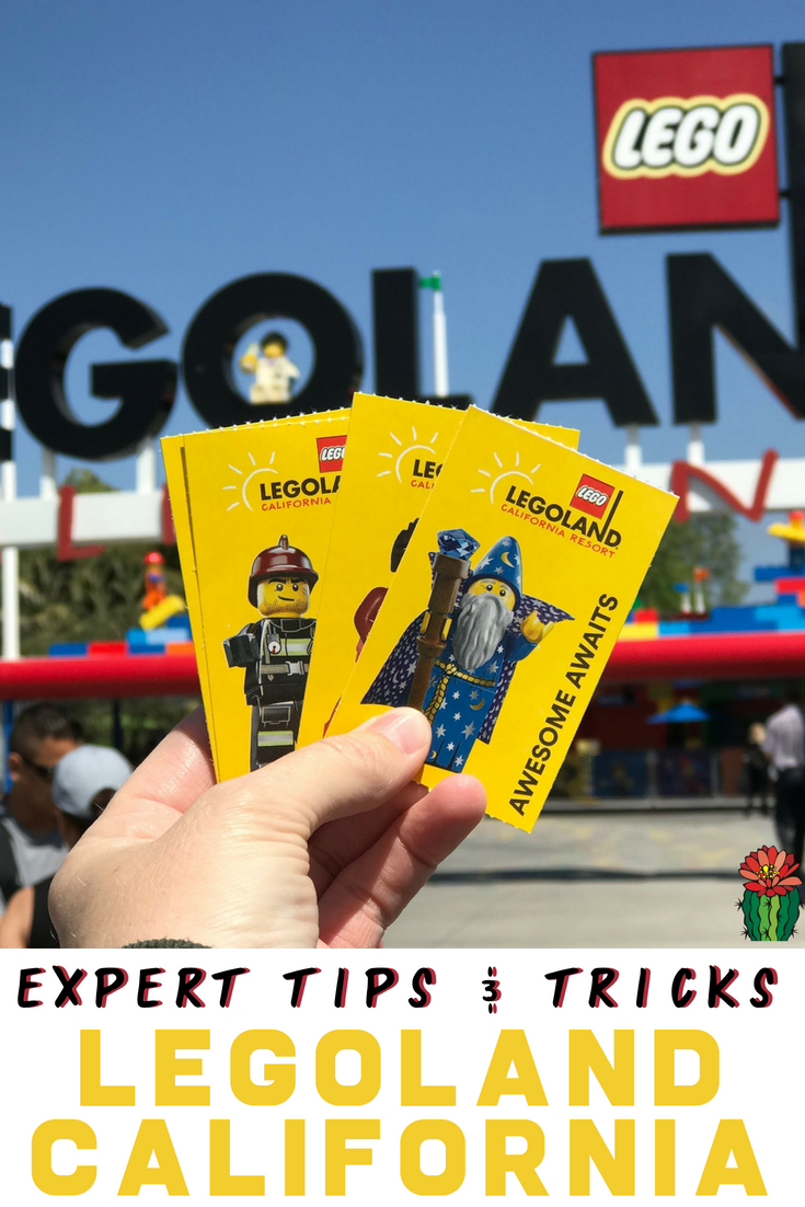 Headed to LEGOLAND California in 2018? Read these tips and secrets including what extra outfit to pack, food ideas, how to avoid long lines on rides and how to decide if you need a park hopper for the LEGO water park!