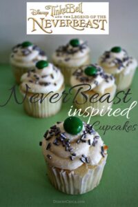 Tinker Bell and the NeverBeast Cupcakes