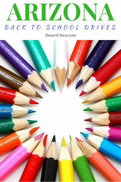 Arizona Back To School Drives 2023 Desert Chica