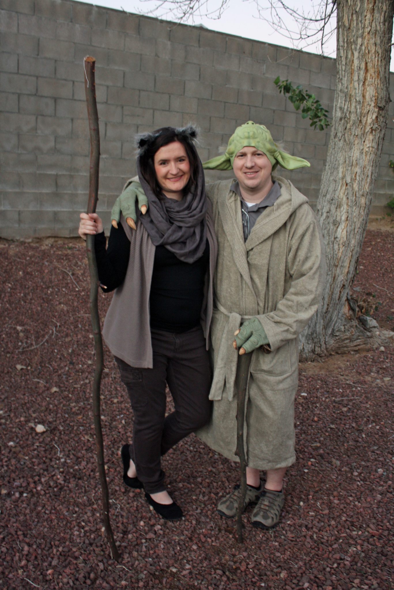 Ewok and Yoda