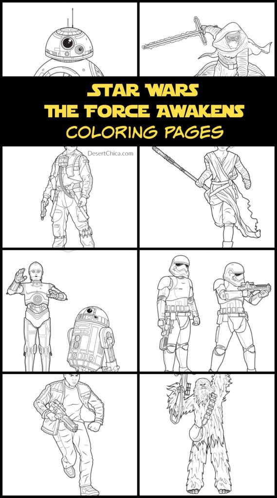 Star Wars The Force Awakens Coloring Pages