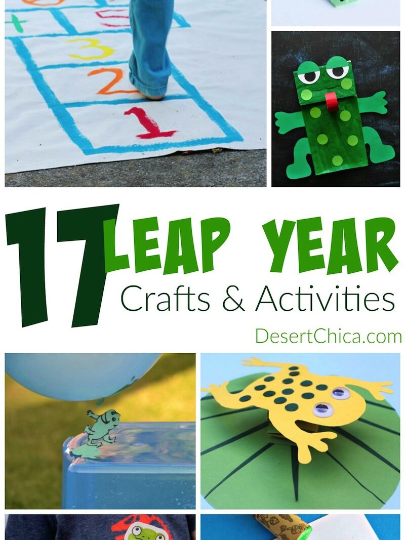 Over 17 Leap Year Crafts and Activities for kids of all ages - Desert Chica