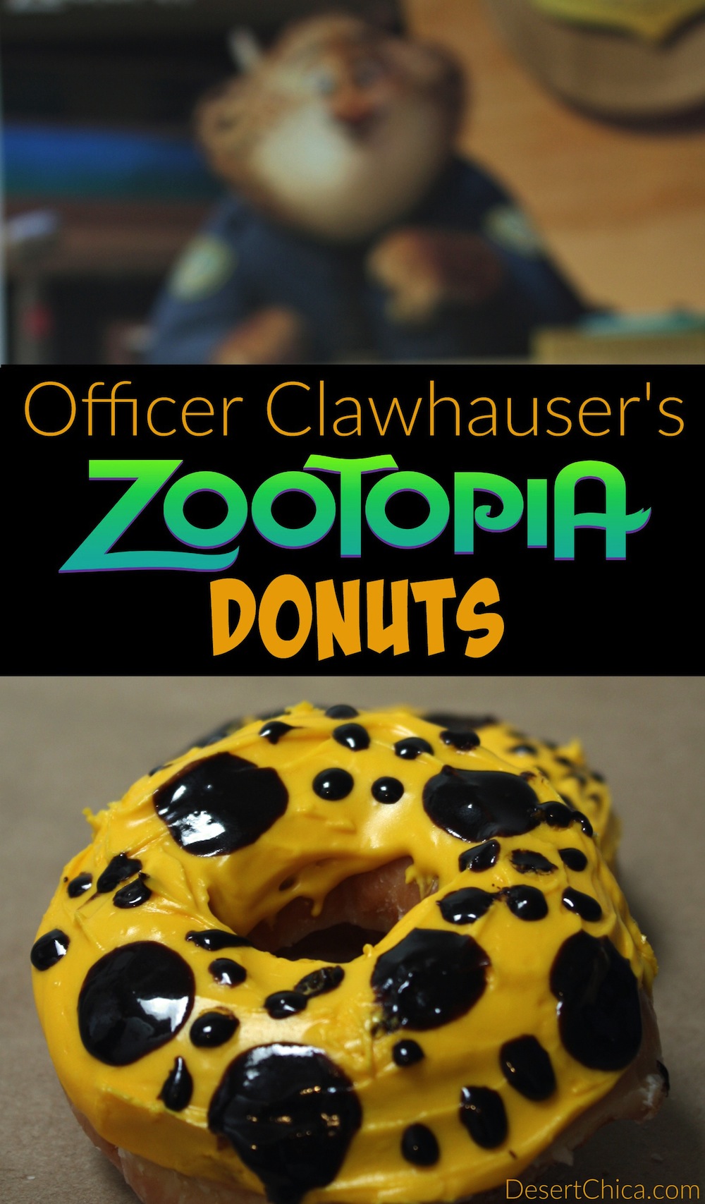 How to Make Zootopia Donuts