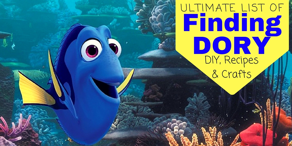 Finding Dory DIY Recipes & Crafts