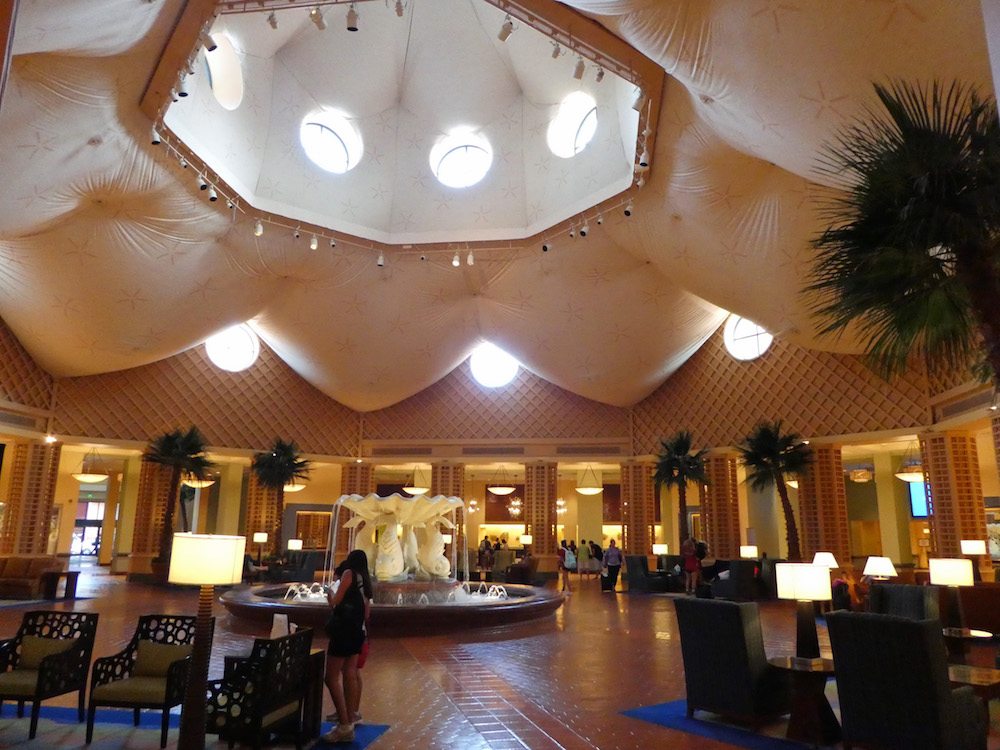 Lobby of Walt Disney World Dolphin Resort