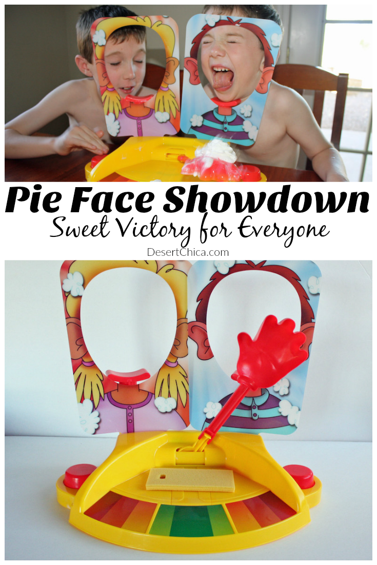 Children Game Pie Face Family Child Showdown Parent Time Kids Party Boy Girl New 