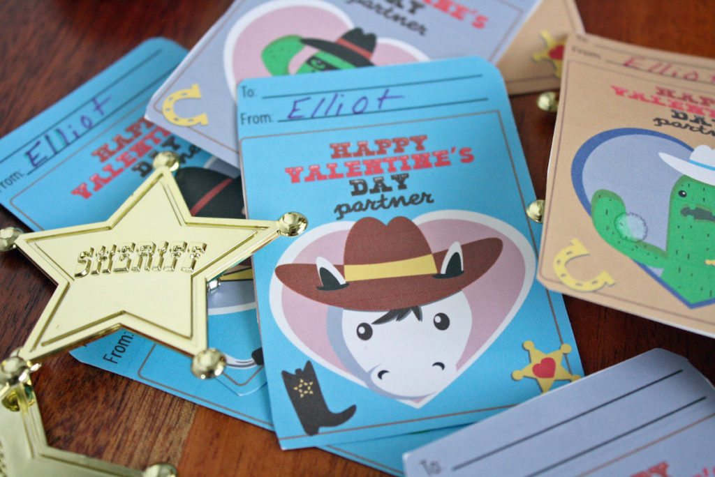 Free Printable Cowboy Valentines - Desert Chica
