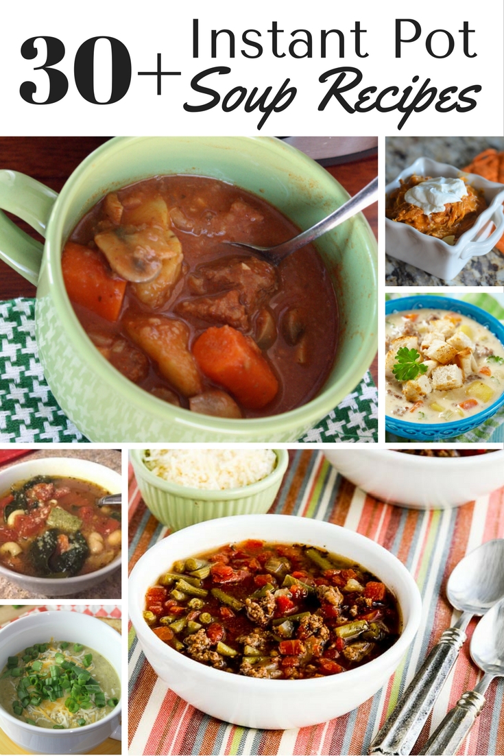 Looking for a new soup idea to try? Check out this list of over 30 different Instant Pot soup recipes. 