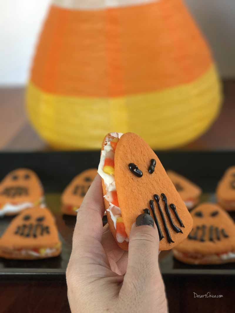 I can't always get over to California for some real Disneyland Halloween Treats but making Cars Land Haul-O-Ween cookies made everyone happy