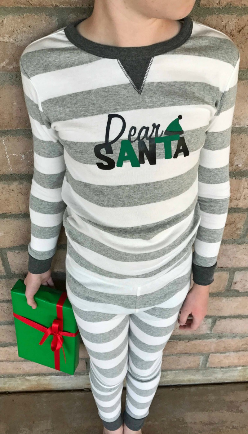 How to make Matching Christmas PJs that boys will love too!