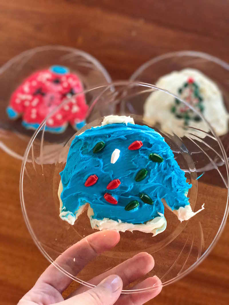 How many ugly Christmas sweater cookie designs can you come up with?