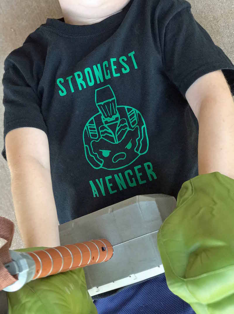 Strongest Avenger Shirt Idea