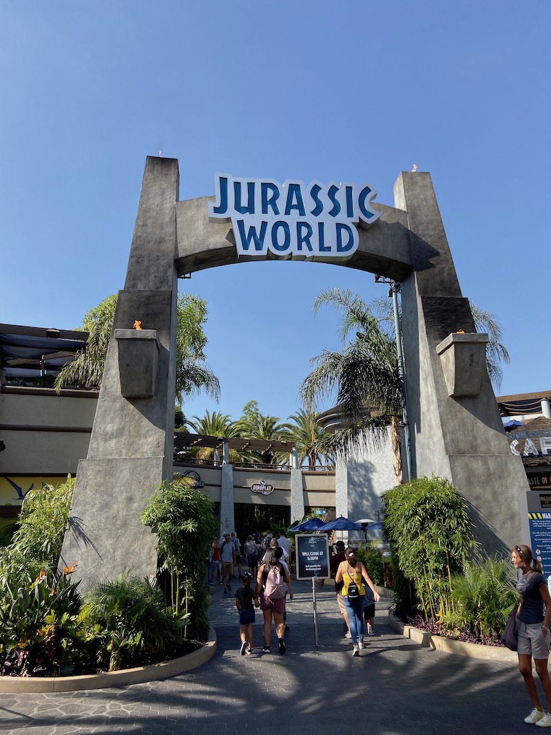 Universal Studios Hollywood Jurassic World Ride
