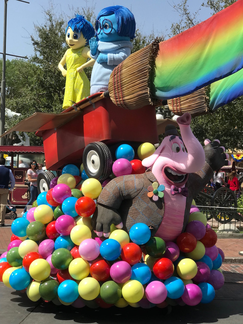 Watch the Pixar Play Parade during the Pixar Fest Scavenger Hunt at Disneyland