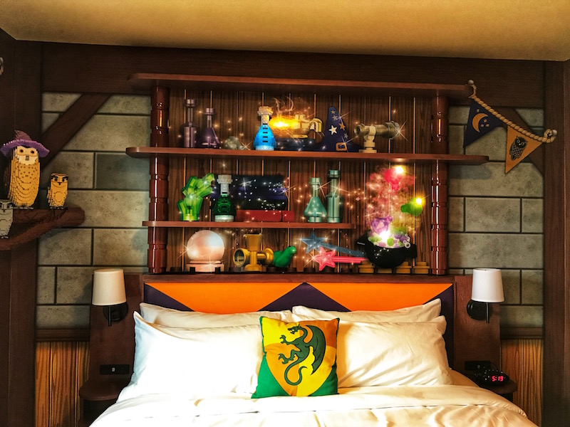 Magic Wizard Room at LEGOLAND Castle Hotel