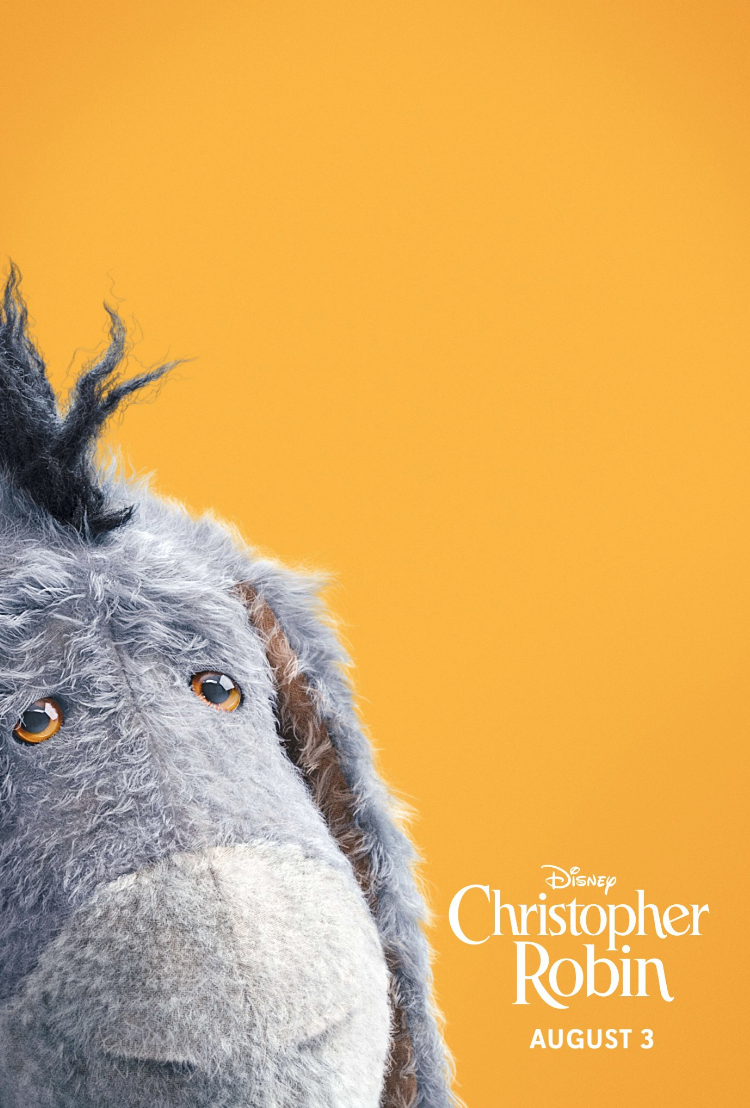 Eeyore Disneybounding at Christopher Robin red carpet