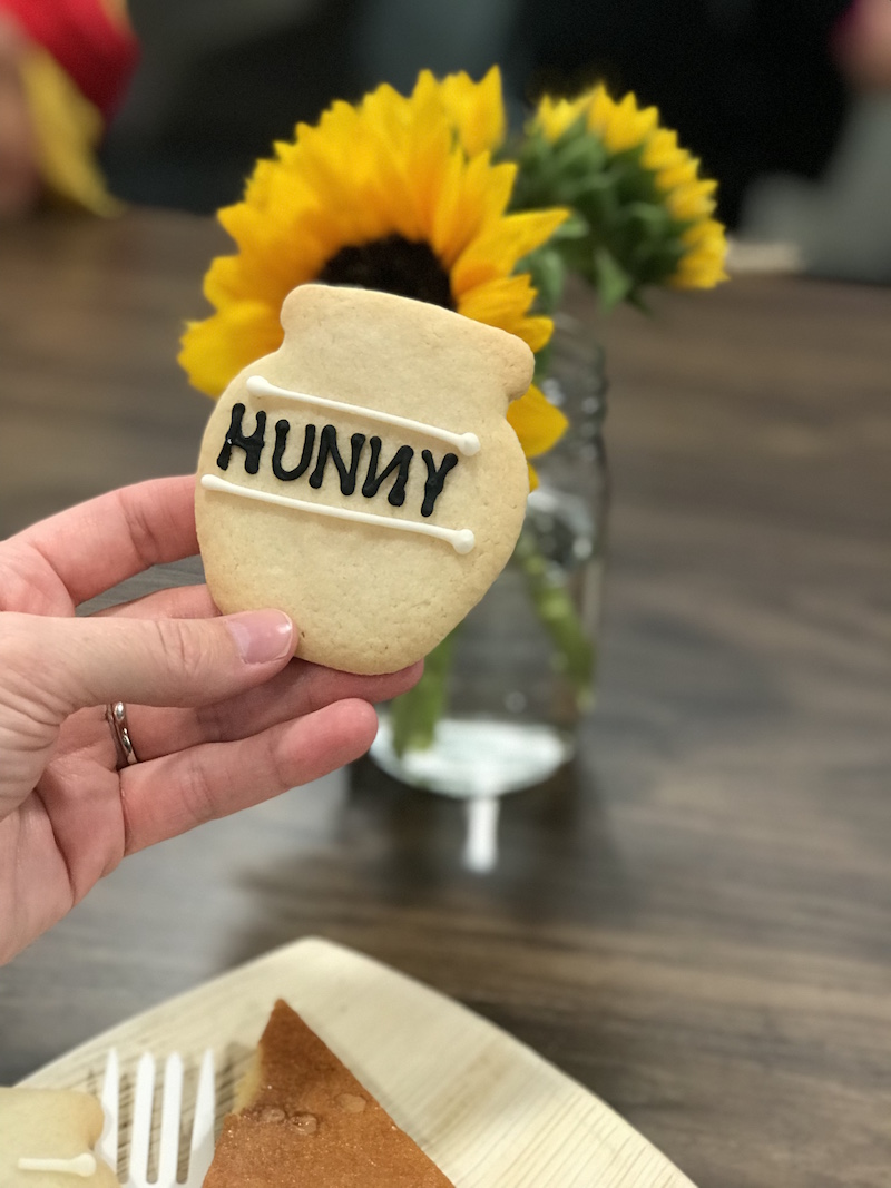 Hunny Pot Cookies for the Christopher Robin Red Carpet