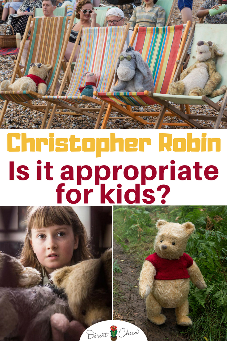 Is Christopher Robin appropriate for kids? There are a few things to consider even though it's rated PG.