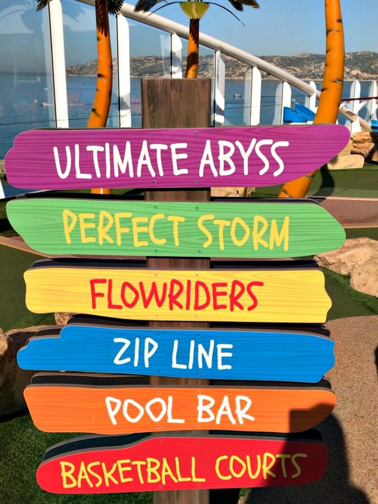 Lots of fun things to do for kids on Symphony of the Seas Ship