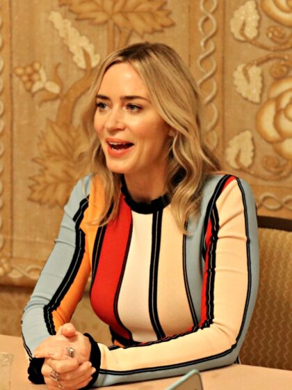 Emily Blunt Interview for Mary Poppins Returns