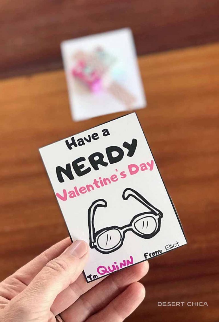 Nerdy Valentines - Desert Chica