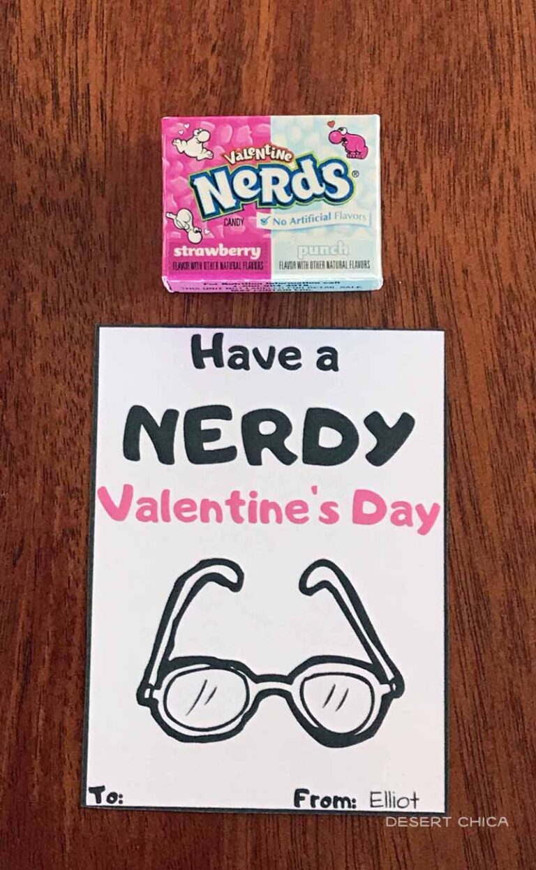 Nerdy Valentines - Desert Chica