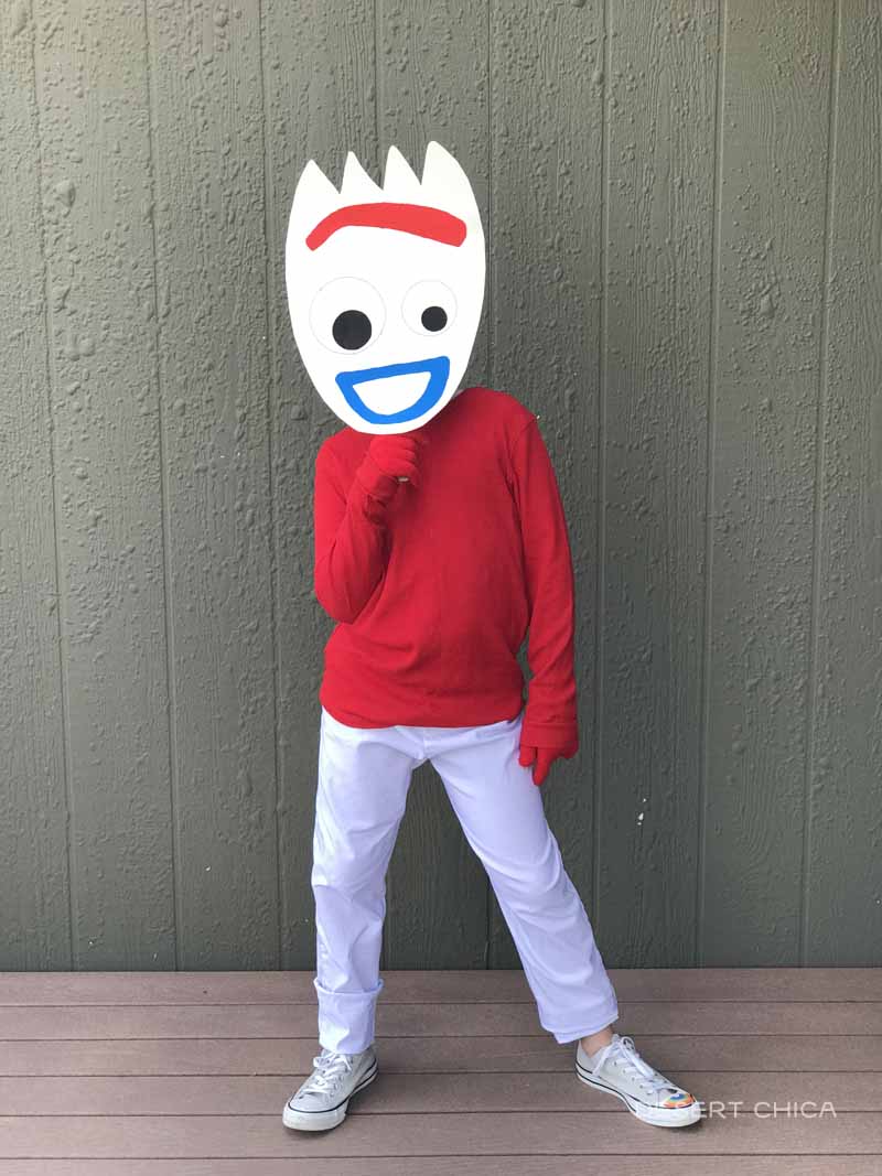 Forky Mask and costume