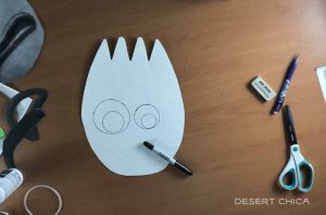 How to Make a Forky Toy Story Mask - Desert Chica