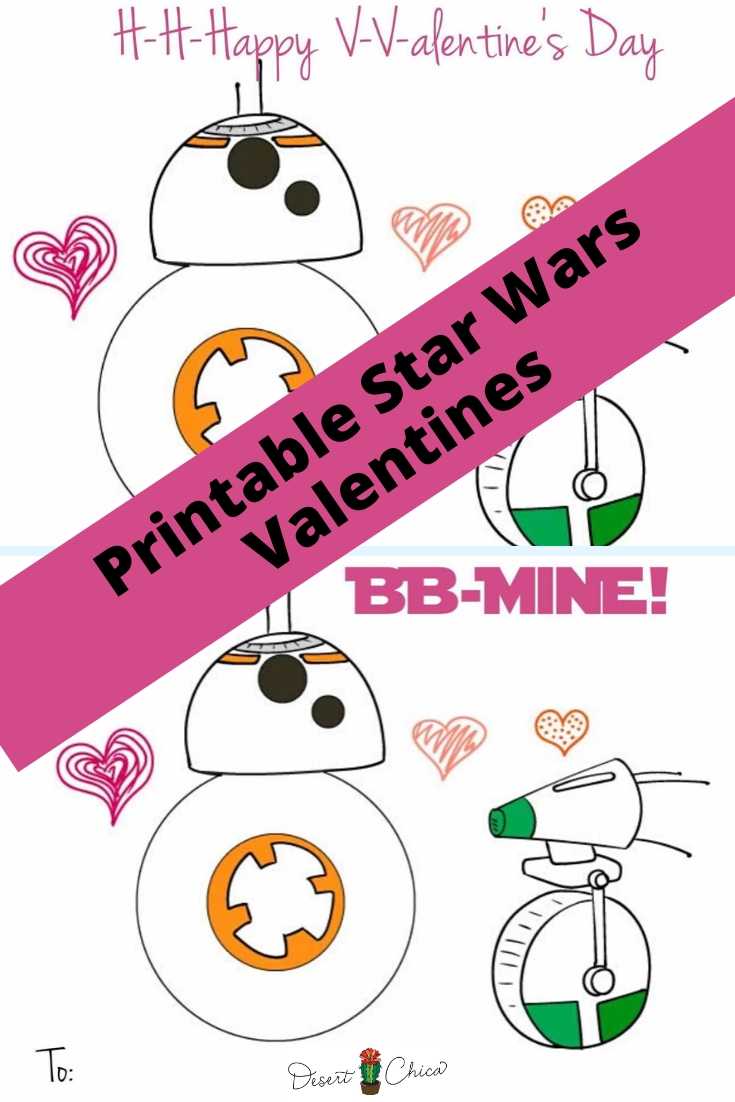 D0 and BB-8 Droid Valentines