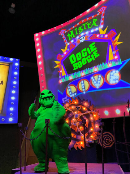Check off this villain on the Oogie Boogie Bash Scavenger Hunt