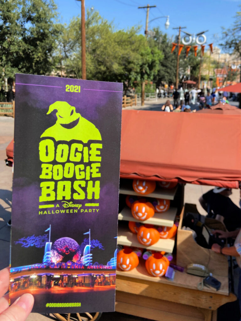 Disney Oogie Boogie Bash Map 2021