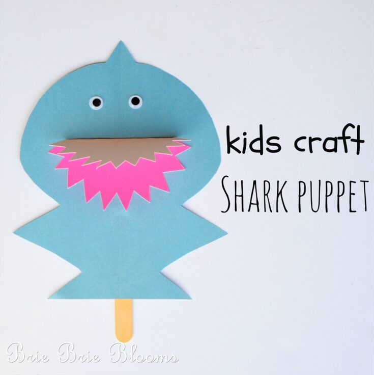 Image for Kids Craft Shark Puppet