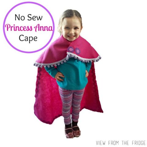 Image for Frozen Anna Cape (No Sew)